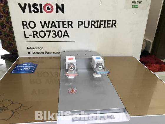 Vision RO WATER PURIFIER L-RO730A Full Box